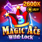 Magic Ace Wild Lock - Magical wilds and locked symbols